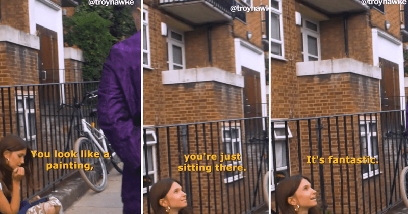 Comedian gives a masterclass in delivering compliments to strangers in the best way