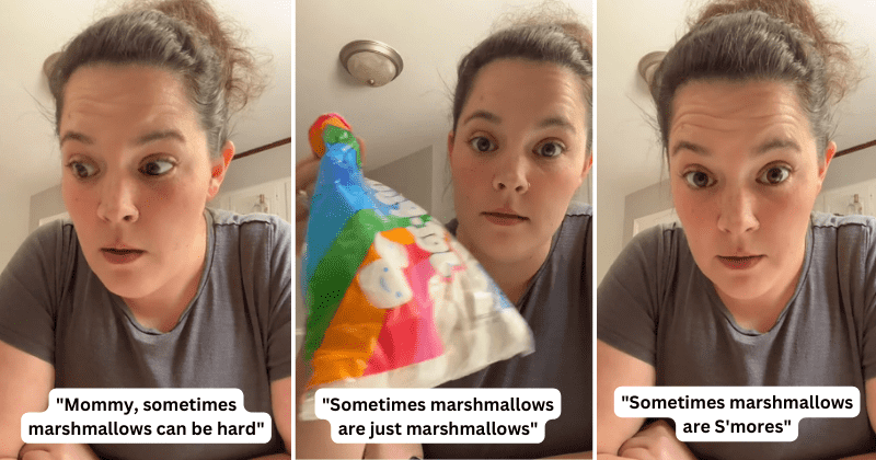 Foster mom explains how marshmallows were her daughter's trigger and how it helped heal the child
