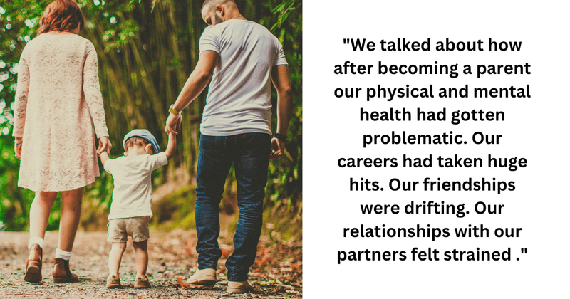 Man explains why one should not feel ashamed to discuss parenting struggles: 'Embrace how you feel'