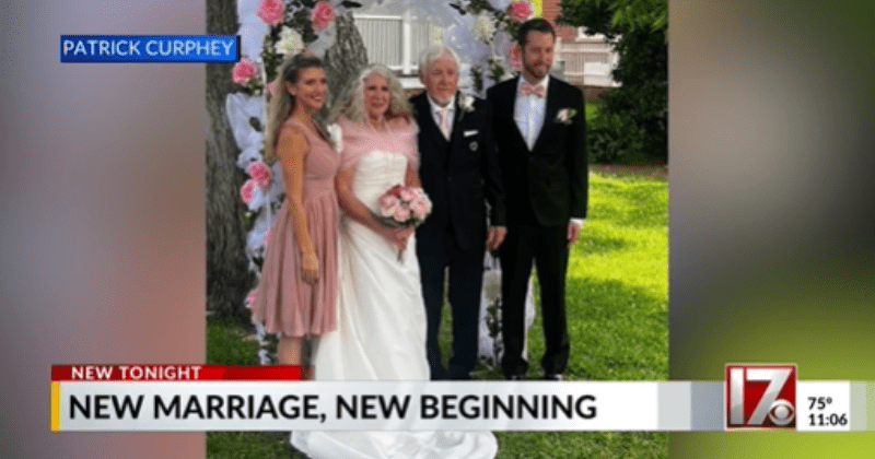 Doctors who treated woman’s stage-3 cancer walk her down the aisle at her wedding