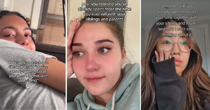 Siblings are feeling emotional about the limited time they have together: 'Cherish every moment'