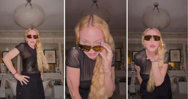Madonna celebrates the 40th anniversary of her debut album by dancing to 'Lucky Star'