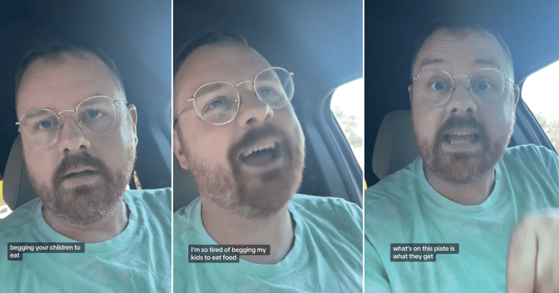 Dad’s hilarious rant about begging kids to eat is parents everywhere: ‘Daily struggle’