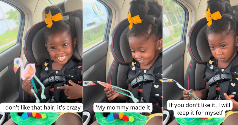 Little girl wins hearts with her response to a bully who mocked her beautiful hairstyle