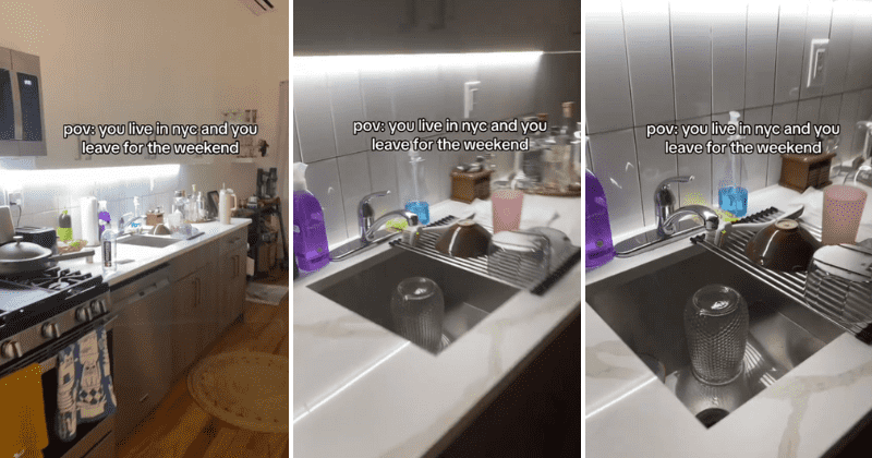 This New York City renter gets thumbs up for her unusual cockroach prevention hack