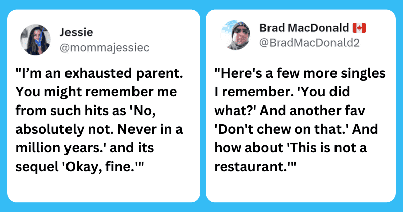 Parents share hilarious instances on Twitter that shout why they need a break urgently