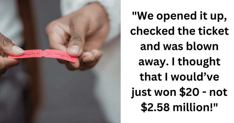 Woman becomes a millionaire by winning a lottery with a ticket that she didn't even buy