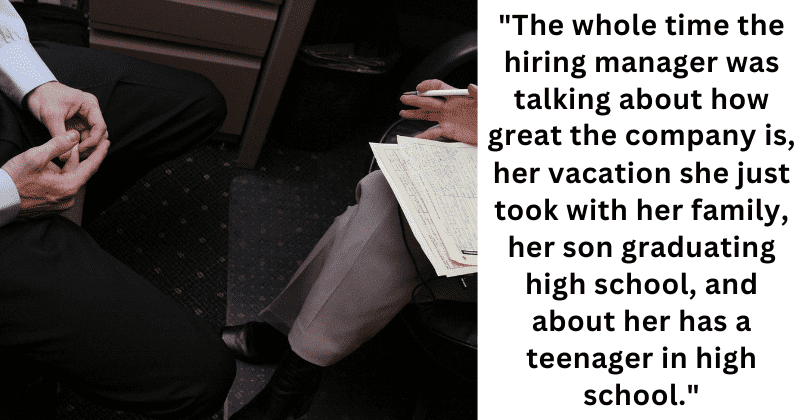 Woman shares an unconventional interview process of getting hired without a single question