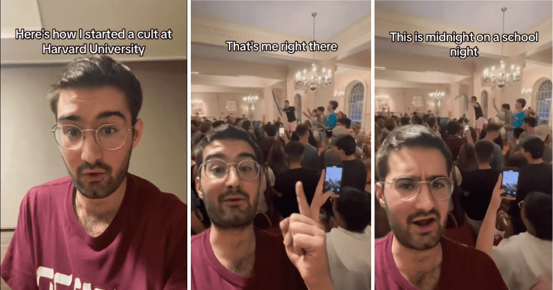 Former Harvard student who started his own fun 'cult' at the university shares how easy it was
