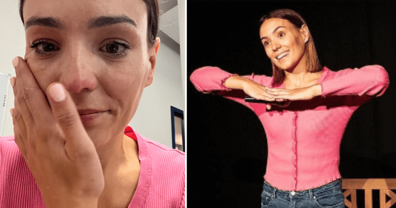 Artist performs for a full house after tearing up when just one person showed up to her show