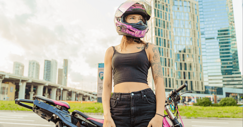 Yearning for freedom, a 60-year-old woman embarks on a motorcycle trip across Australia