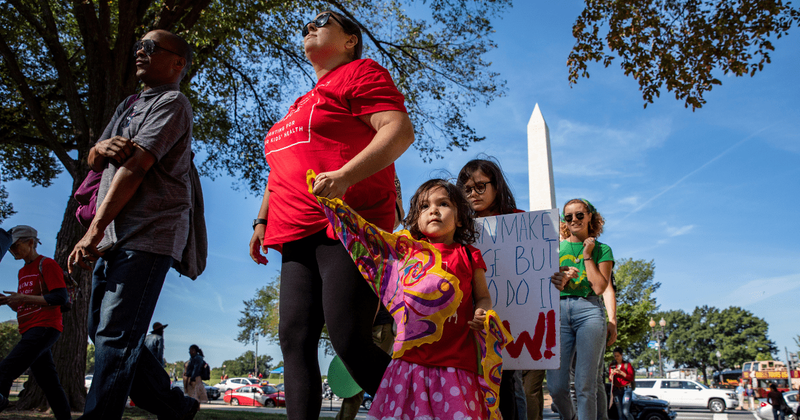 Empowered mothers unite to take action against the problem of climate change