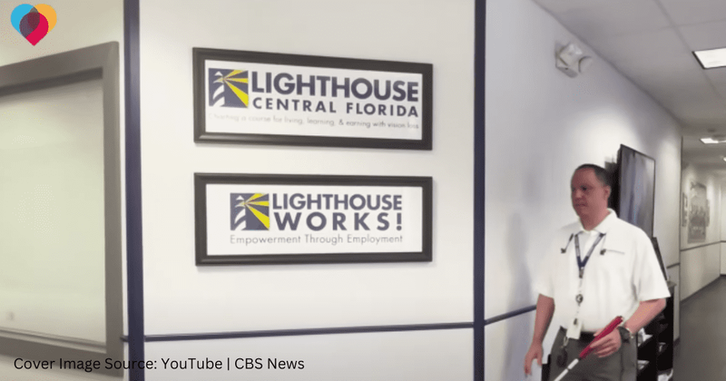 Man worried about providing for family after going blind now has thriving career: 'Proud of myself'