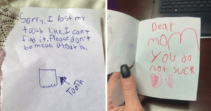 25 times children left us speechless by writing notes with wrong spelling but the right ideas