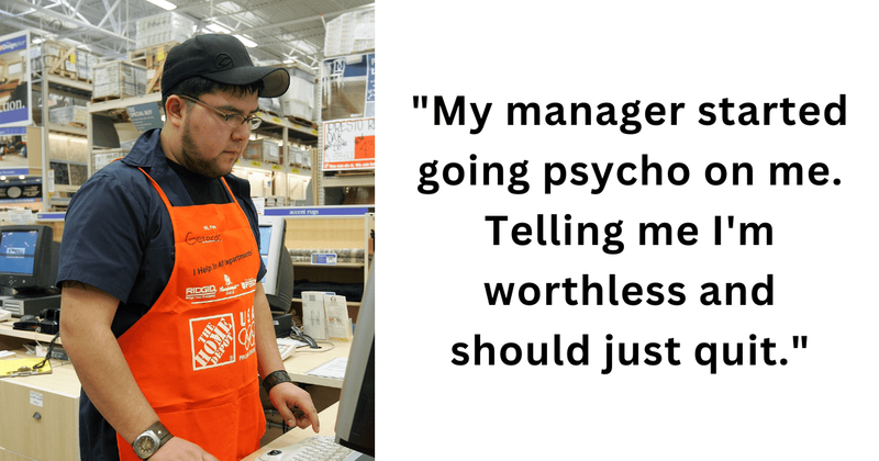 Customers come out in support of hard-working employee who was told by angry boss to 'just quit' 