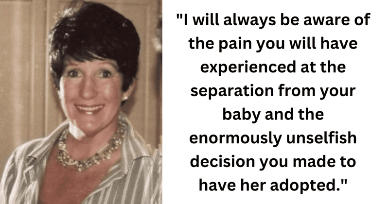 Woman finds moving letter adoptive mom wrote to her biological mother: 'Very precious to us'