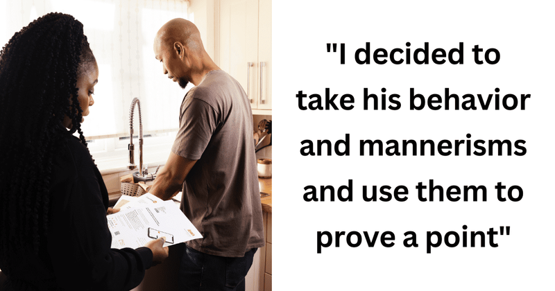 Wife's creative solution to teach husband about equal division of household tasks gets much praise