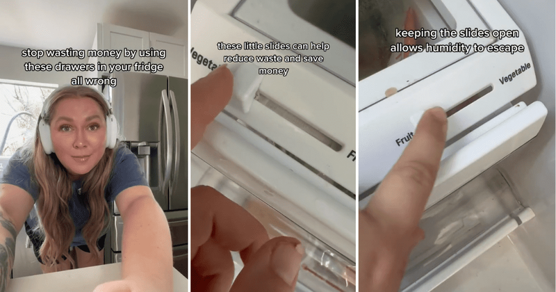 Woman shares creative tips for preserving food for longer by making proper use of fridge trays