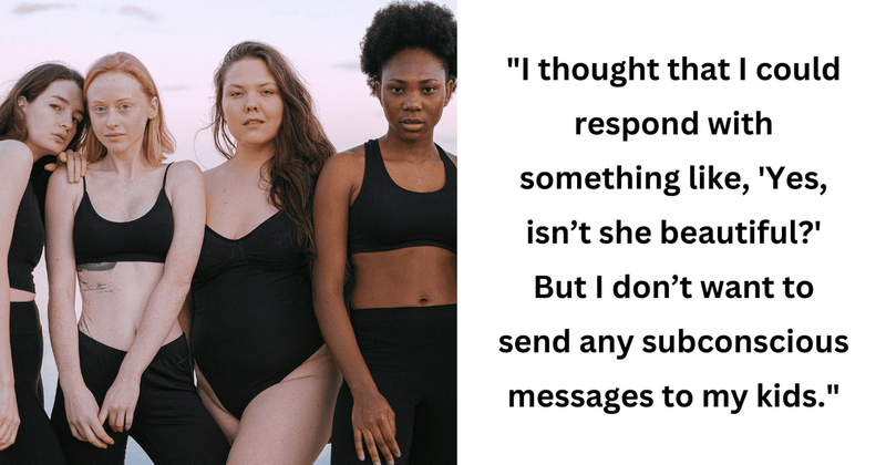 Mom gets immense support from parents as she tries to teach her kid about body positivity