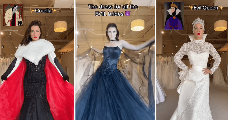 Stylist explains how brides are changing the game by opting for darker and bolder villain look
