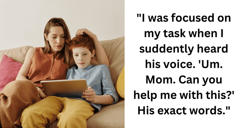 Single mother heard son say 'mom' for the first time after adopting him 3 years ago