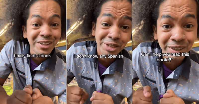 Man shares a heartwarming story about how libraries foster a great learning environment