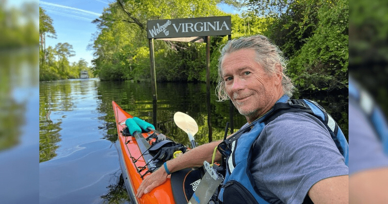 65-year-old solo kayaker makes history with 6800-mile voyage in an epic feat of athleticism
