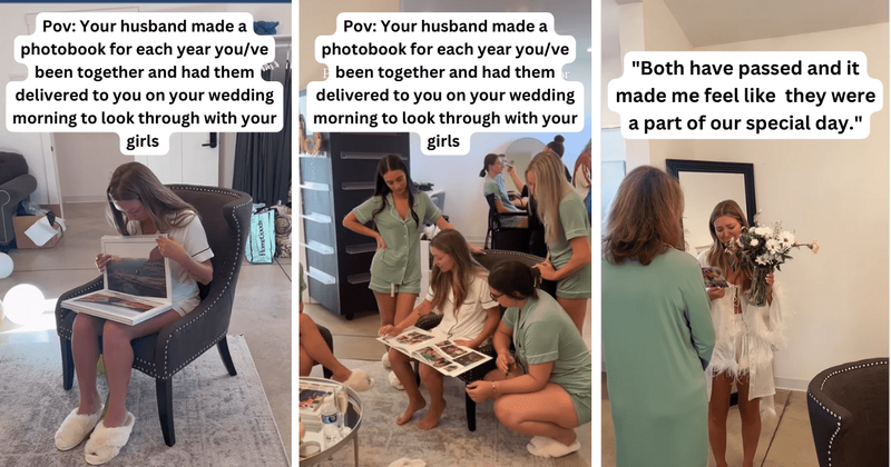 Groom surprises bride with an emotional gift on their wedding day and it is all things beautiful