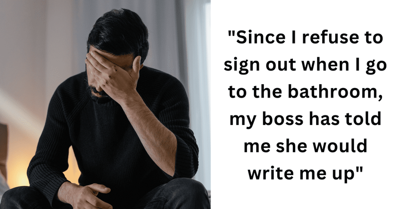 Employee stands up for themself, refuses to follow micromanaging boss' bathroom monitoring policy