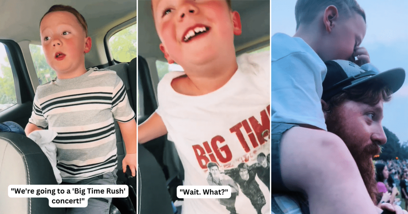 Parents surprise son who is a huge 'Big Time Rush' fan with live concert: 'I'm going to cry'