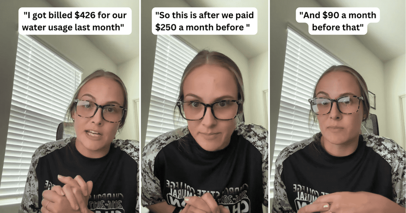 Woman shares she was overcharged $337 on water bill, educates people on how she got her money back