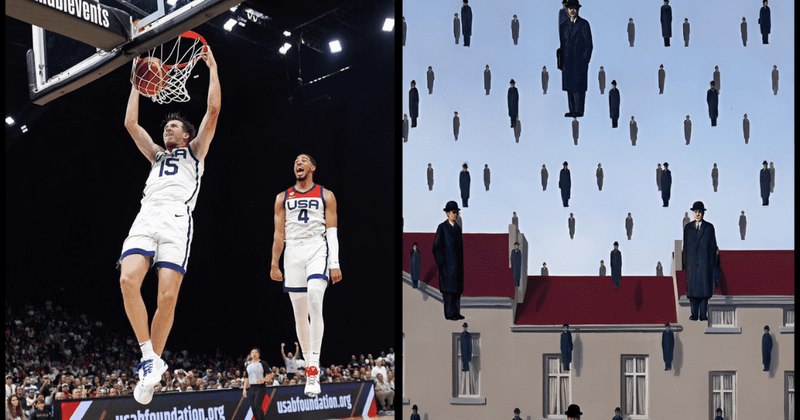 25 instances from sports that amusingly bore an uncanny resemblance to art
