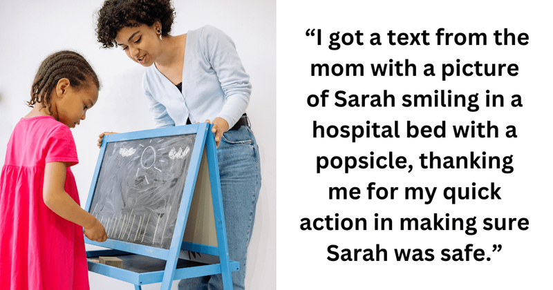 Teacher garners appreciation for helping little student having seizure by getting her immediate help