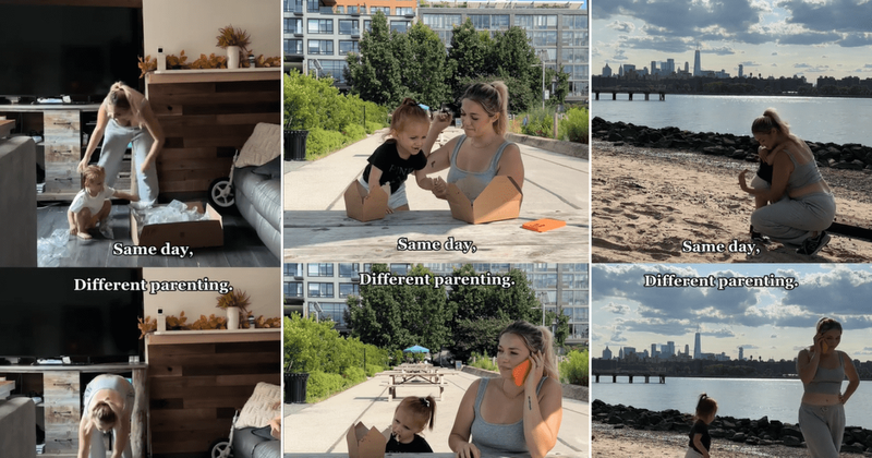 Mom explains the drawbacks of missing out on moments with children due to technology