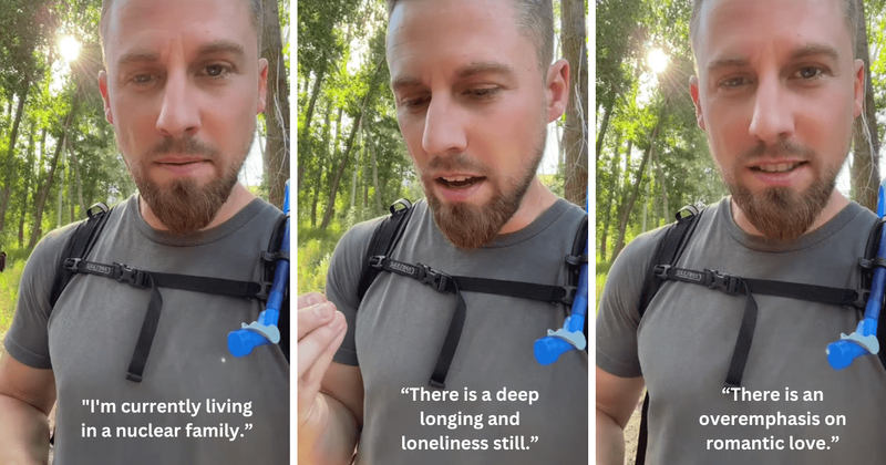 Dad-of-four explains why community love is more important than romantic love: 'It's in our DNA'