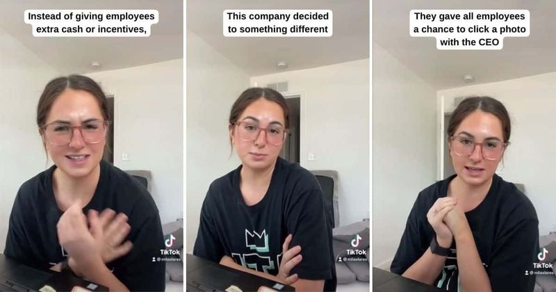 Woman shares company's bizarre employee appreciation gift highlighting their disconnect with staff