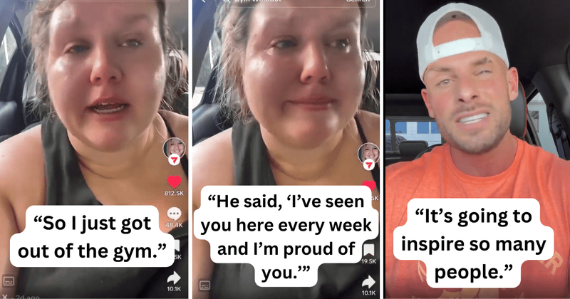 Woman explains how motivating words from stranger at the gym inspired her: 'I'm proud of you'