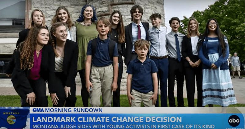 Montana youths win environment case against the state, taking one step forward to being the change