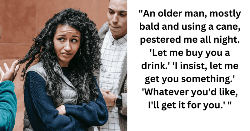 Woman stands up to harasser pestering her and teaches him a lesson