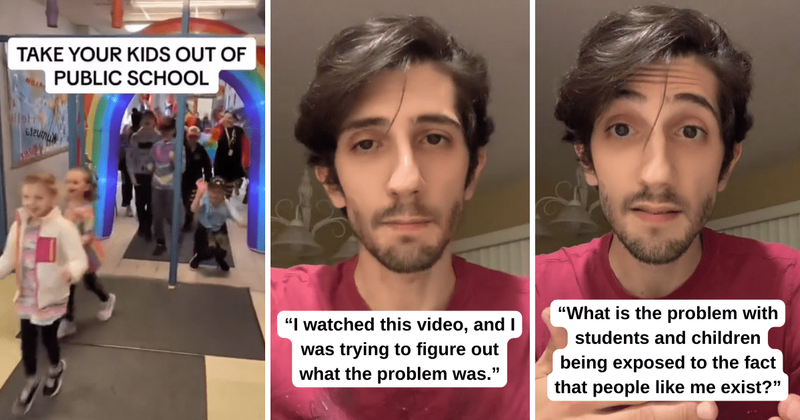 Teacher skillfully responds to parent concerns over LGBTQ+ influence in educational institutions