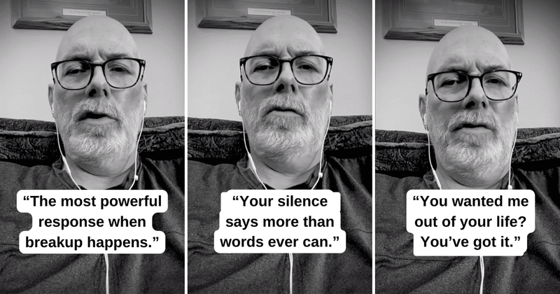 Relationship coach explains why remaining silent is the most powerful thing to do after a breakup