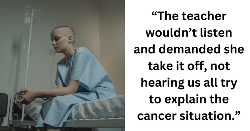Students stand up for their classmate battling cancer, make teacher apologize for being insensitive