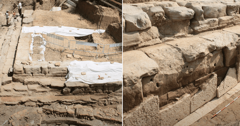 Ancient Roman temple discovered in incredible conditions after almost a century at construction site