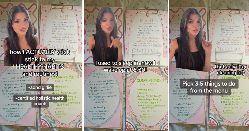 Health coach shares creative 'menu hack' that helps sustain healthy habits throughout the day
