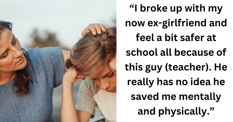 Trans student reveals how teacher 'really saved' them by helping them get out of toxic relationship 