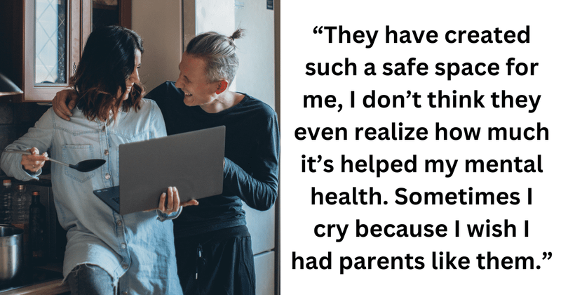 Woman raised in 'tumultuous household' explains how roommates' healthy relationship healed her