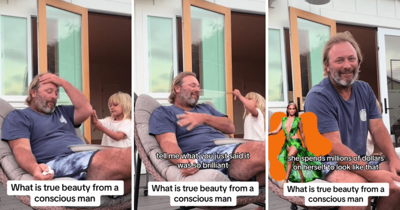 Husband's speech about patriarchal standards of beauty is the affirmation every woman needs