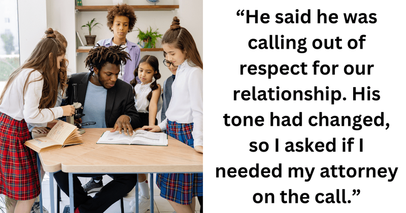 People rally around teacher whose innocent gesture was mistaken for something very sinister