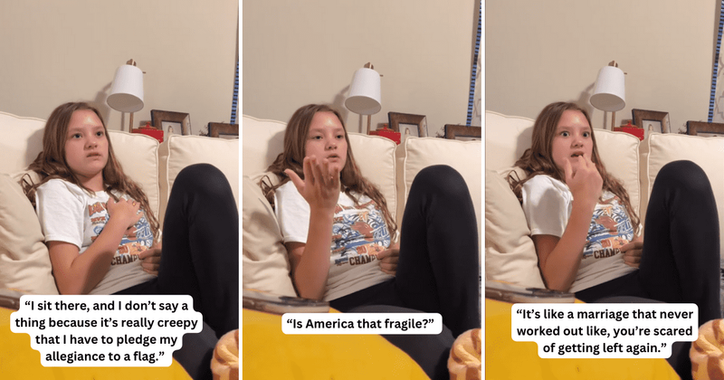 Teen's hilarious rant about making kids recite the Pledge of Allegiance raises some good points