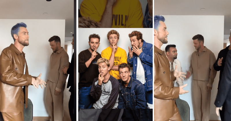 *NSYNC hilariously recreate their iconic 2001 promo photo: 'Who let us pose like that?'